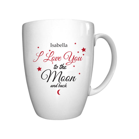 To The Moon & Back Conical Mug