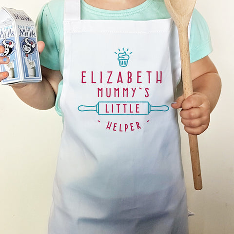 Mummy's Little Helper Cupcake Child's Apron