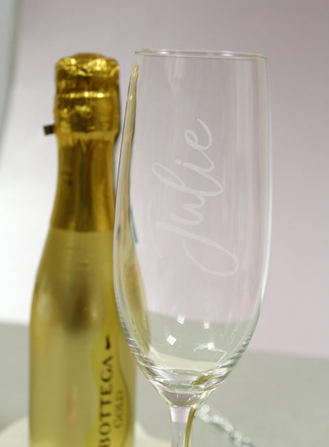 200ml Gold Bottega & Flute Set