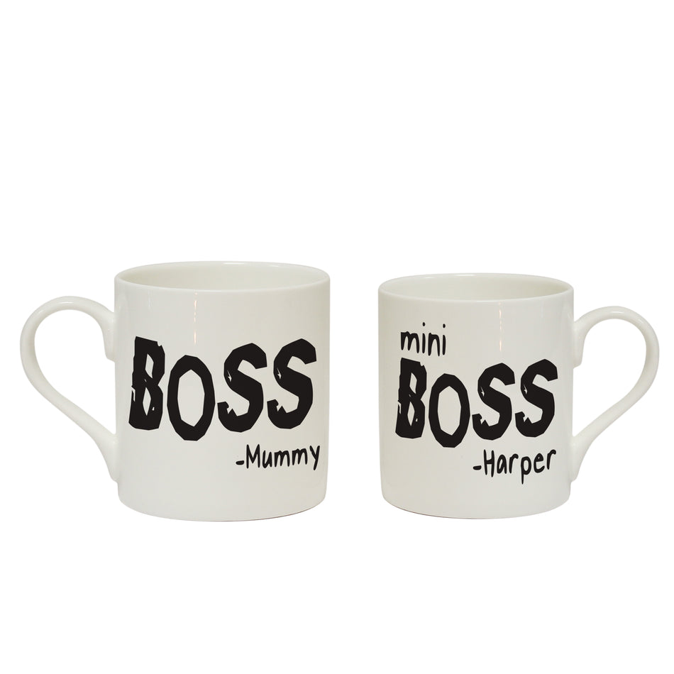 Boss & Mini Boss Duo Mug Set