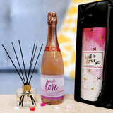 Personalised With Love Sparkling Rosé & Reed Diffuser Gift Set