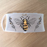 Personalised Bee Face Mask Case