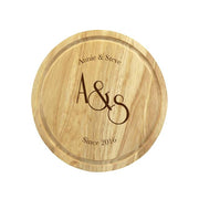 Monogram Cheese Board