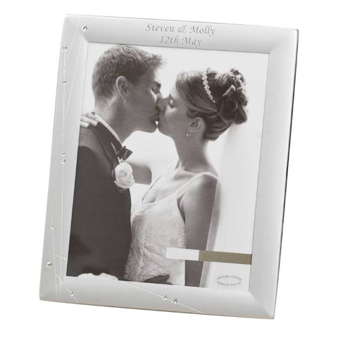 Diamante Swirl 8x10 Photo Frame