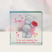 Me To You I Love You Glass Block