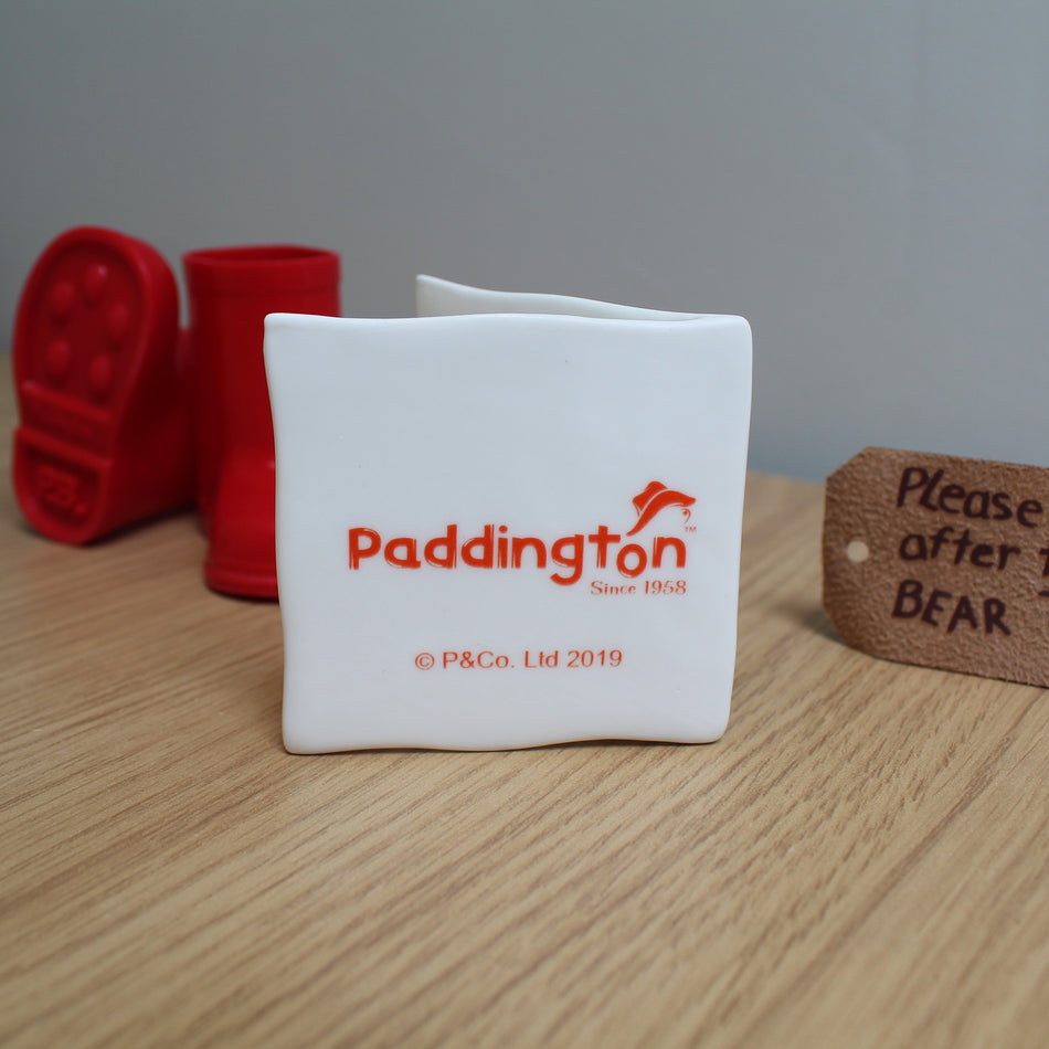 Paddington Bear Initial Message Card